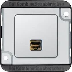 Merten, Steckdose, Anschlussmodul-RJ45