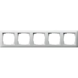 Gira Abdeckrahmen 5f. rws-gl 021503
