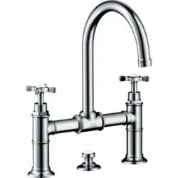 AXOR Montreux Zweigriff-Brückenarmatur, Badarmaturen, 16510000, chrom