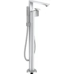 hansgrohe Wannen-Einhebelmischer Axor Edge A 255mm, bodensteh., Diamantschl., chr