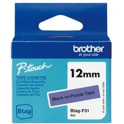 Brother Schriftband »Btag« 12 mm x 4,0 m lila, 1.2 cm