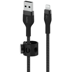 Belkin Flex Lightning/USB-A 3m mfi zert., schwarz CAA010bt3MBK