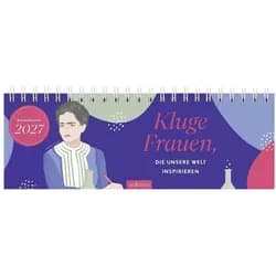 arsEdition Verlag Tischkalender Tischkalender Kluge Frauen, die unsere Welt inspirieren 2027