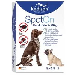 Redisan Spot-On Hunde 5X2,5 ml
