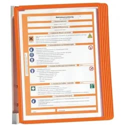 DURABLE Sichttafelsystem orange Vario Wall 5