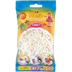 Hama Perlen Bügelperlen Hama Beutel mit 1000 Midi-Bügelperlen Glanzfarben