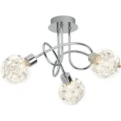 Brilliant Joya Deckenleuchte 3flg chrom