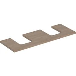 Geberit ONE WT-Pl. Aus re/li f. AWT Schalenf. 135x3x47cm, Eiche