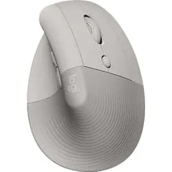Logitech Lift (Kabellos), Maus, Beige