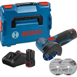 Bosch GWS 12V-76, 2x GBA 12V 3.0 Akku-Winkelschleifer