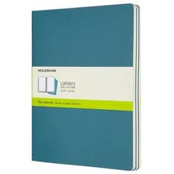 MOLESKINE Notizbuch Notizheft Cahier XL 19x25cm blanko Kartoneinband VE=3 Stück lebhaftes blau