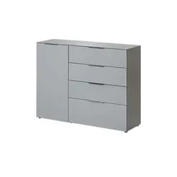 Germania-Werke Sideboard »Oakland« grau, 134x102x42 cm