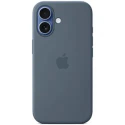 iPhone 17 Silicone Case with MagSafe - Anchor Blue