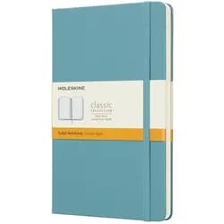 MOLESKINE Notizbuch farbig Hardcover Large A5 Liniert blau