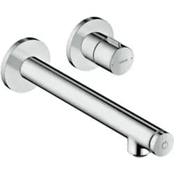 Axor Uno Select Wand Waschtischarmatur 45113820 Brushed Nickel, Ausladung 220mm