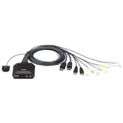 CS22DP 2P USB DP cable KVM Switch
