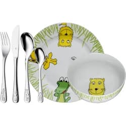 WMF Safari Kindergeschirr-Set weiß