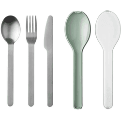 MEPAL Besteck-Set Ellipse 3-tlg. - grün
