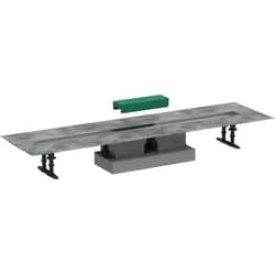 hansgrohe uBox universal Komplettset 100mm, f Stand-Ins f Duschrin. Fertigs