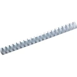 GBC 4028198 - Binderücken, Plastik, 14 mm, weiß, 100 Stück