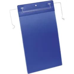 Durable 175307 Kennzeichnungstasche mit Drahtbügel - A4 hoch, 50 Stück