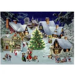 Coppenrath Puzzle Puzzle - Weihnachten im Dorf, 1000 Puzzleteile
