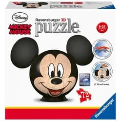 Ravensburger Puzzle 3D Puzzle-Ball Disney Mickey Mouse, Puzzleteile
