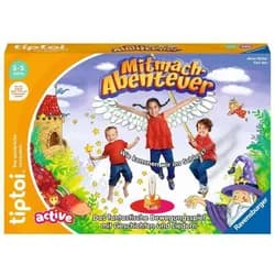 Ravensburger Spiel Ravensburger tiptoi ACTIVE Spiel 00130, Mitmach-Abenteuer,...