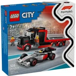 City 60493 F1® Truck mit Audi F1® Rennwagen