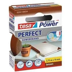 tesa Gewebebänder 19 mm x 2.75 m braun
