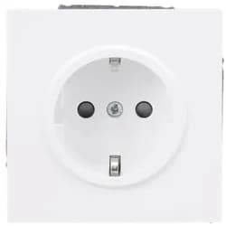 Steckdose SCHUKO 20 EUCB-44G Safety+ - Weiß