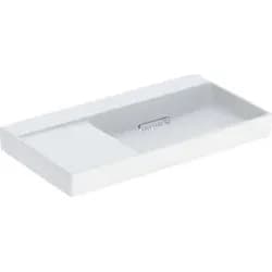 Geberit Waschtisch One 90x48,4cm, o Ü, w K-Tec/Bl w, o. Hahnl.