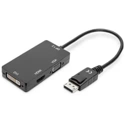 DisplayPort 3in1 Adapter DP/HDMI+DVI+VGA