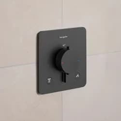 HANSGROHE 33717340 Thermostat UP Ecostat Comfort Q - Schwarz