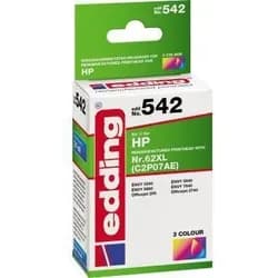 Edding Tintenpatrone 18-542 wie HP 62XL farbig