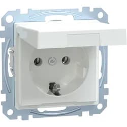 Merten SCHUKO-Steckdose aws/gl MEG2311-0325