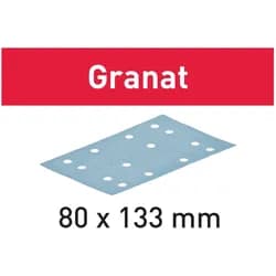 Schleifmittel Granat 80x133 P120 GR/100