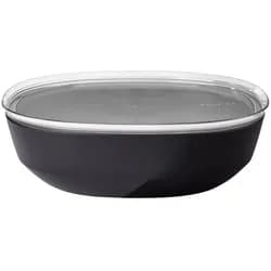 Mepal SILUETA Servierschale mit Deckel 4000 ml Nordic Black