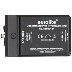 Eurolite USB-DMX512-PRO Interface MK 2 - Steuerungs-Software