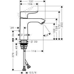 hansgrohe Spültischarmatur
