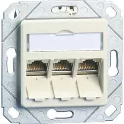 Metz Connect, Steckdose, 130B12D31102-E Steckdose Weiss