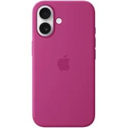 iPhone 16 Silicone Case with MagSafe - Fuchsia
