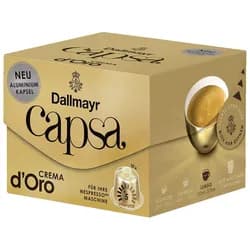 DALLMAYR Kaffee capsa Crema d'Oro, 10 Kapseln