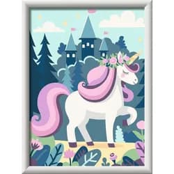 Ravensburger CreArt, Malen nach Zahlen Kinder - Einhorn Aurora
