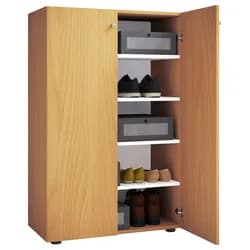 VCM Schuhschrank "Lona XL" 5-Fach Buche