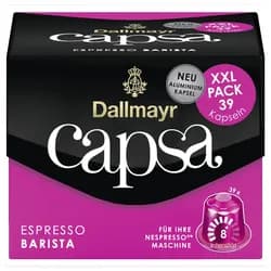 Dallmayr 39er-Pack Kaffeekapseln »Capsa Espresso Barista« braun