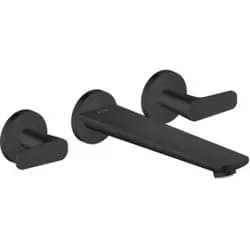 AXOR 49483670 3-Loch Fertigset Wannemisch.Wand UP - Schwarz