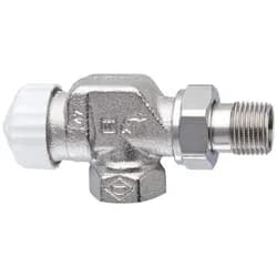 Thermostat-Ventilunterteil V-exact II, Axialform, DN 15