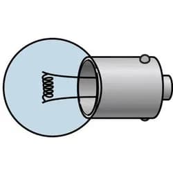 Makita Glühlampe 9,6V 2 Stück (192545-3)