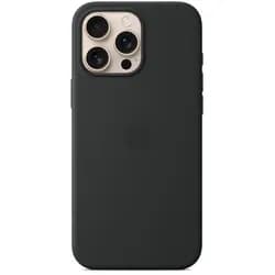 iPhone 16 Pro Max Silicone Case with MagSafe - Black